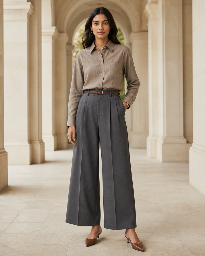 Classic Edge Shirt-Brown