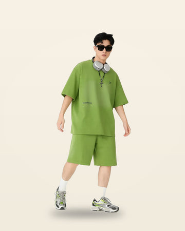 Dual-Tone Green Co-ord Set