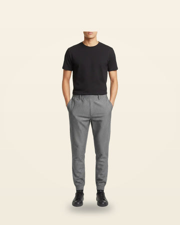 Essential Grey Black Trouser Tailored