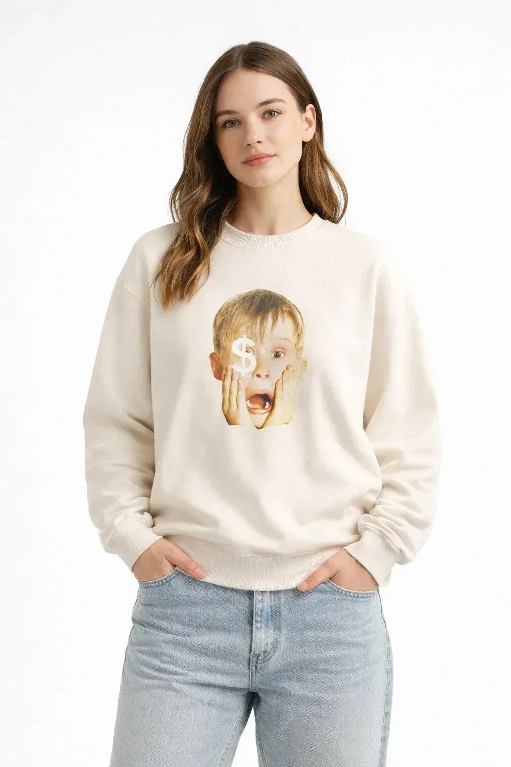 SANKI Dollar Dream Graphic Sweatshirt - Sanki