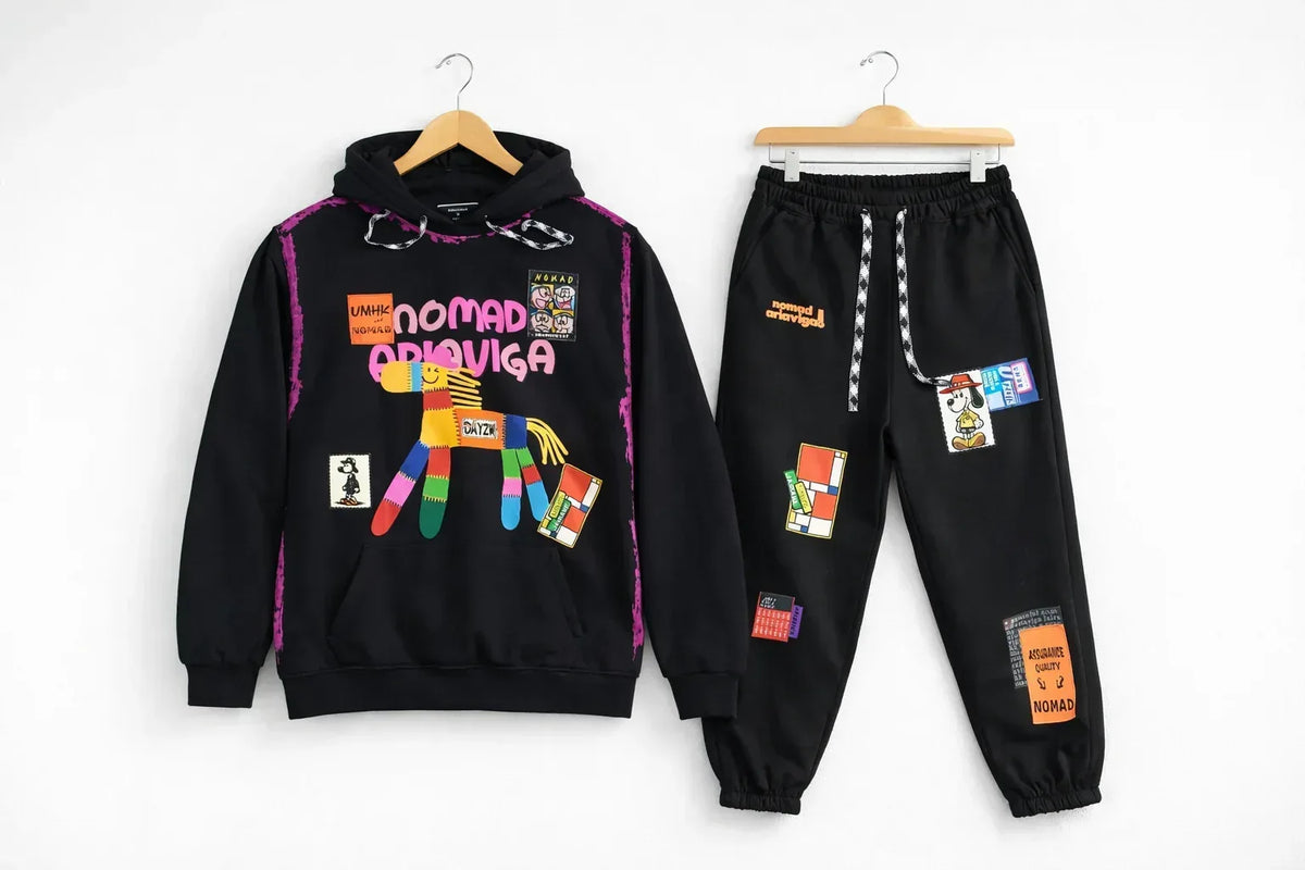 SANKI Nomad Art Drip Co-Ord Set - Sanki