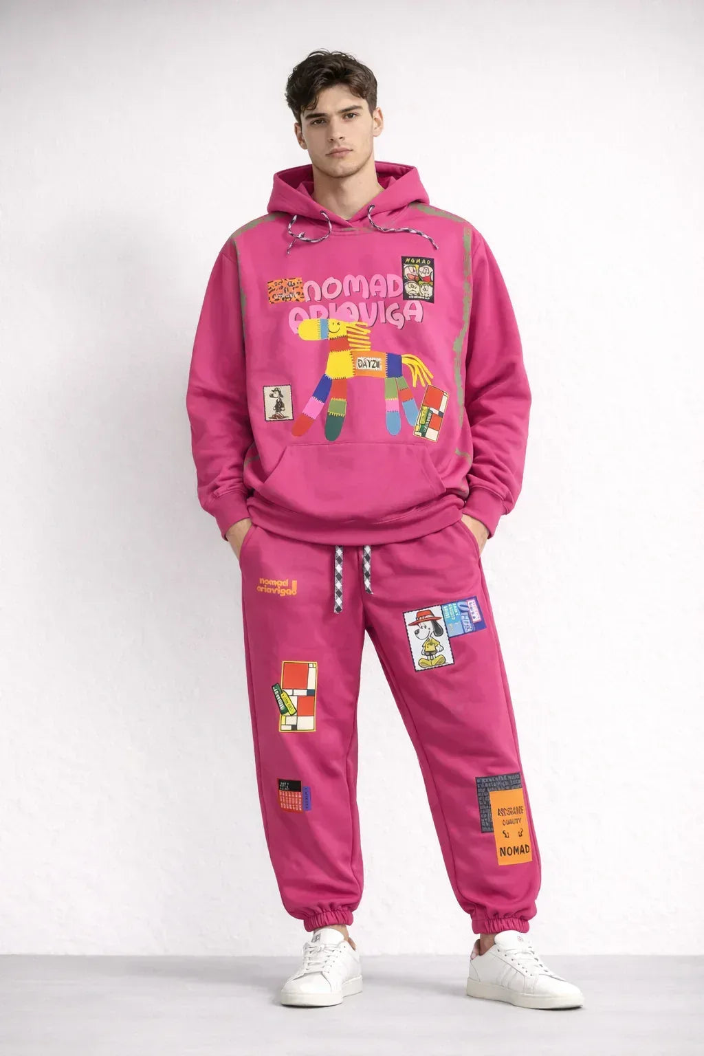 SANKI Nomad Art Drip Co-Ord Set - Sanki