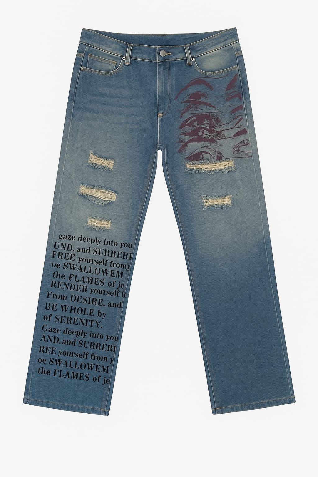 Funky Bottom Jeans - Sanki