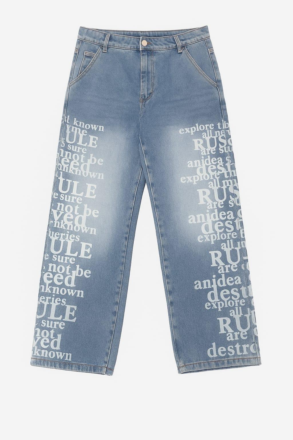 Funky Bottom Jeans - Sanki