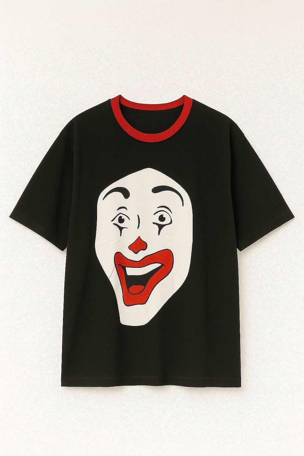 Cartoon Round Neck T-shirt - Sanki