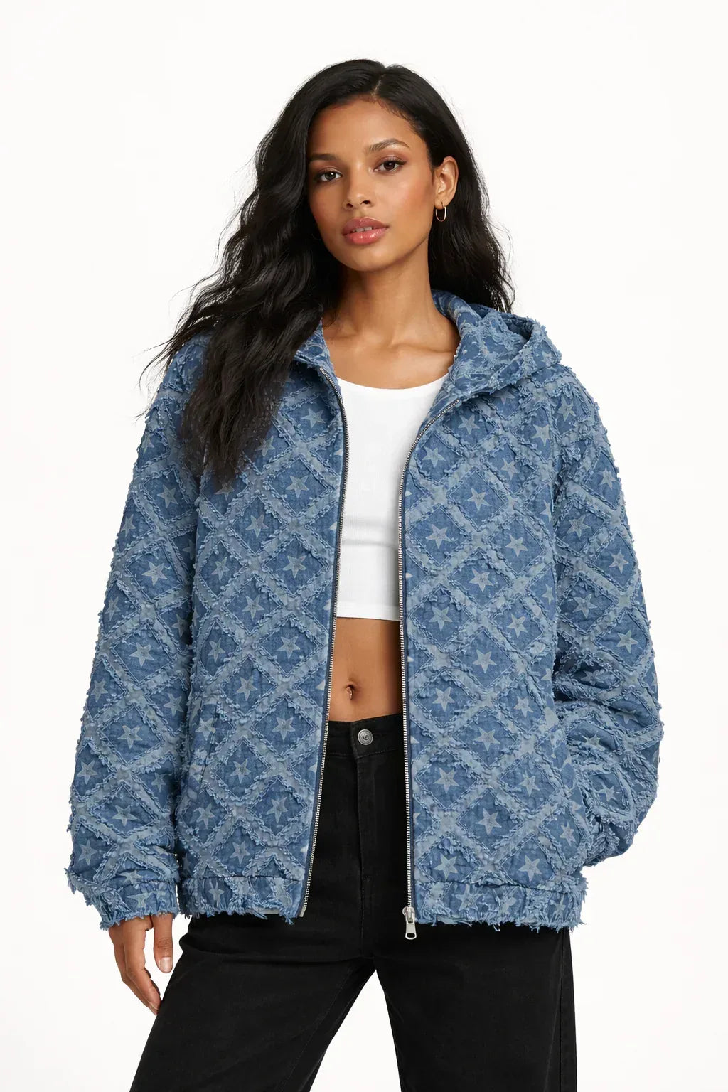 Funky Zip Hoodie Jacket - Sanki