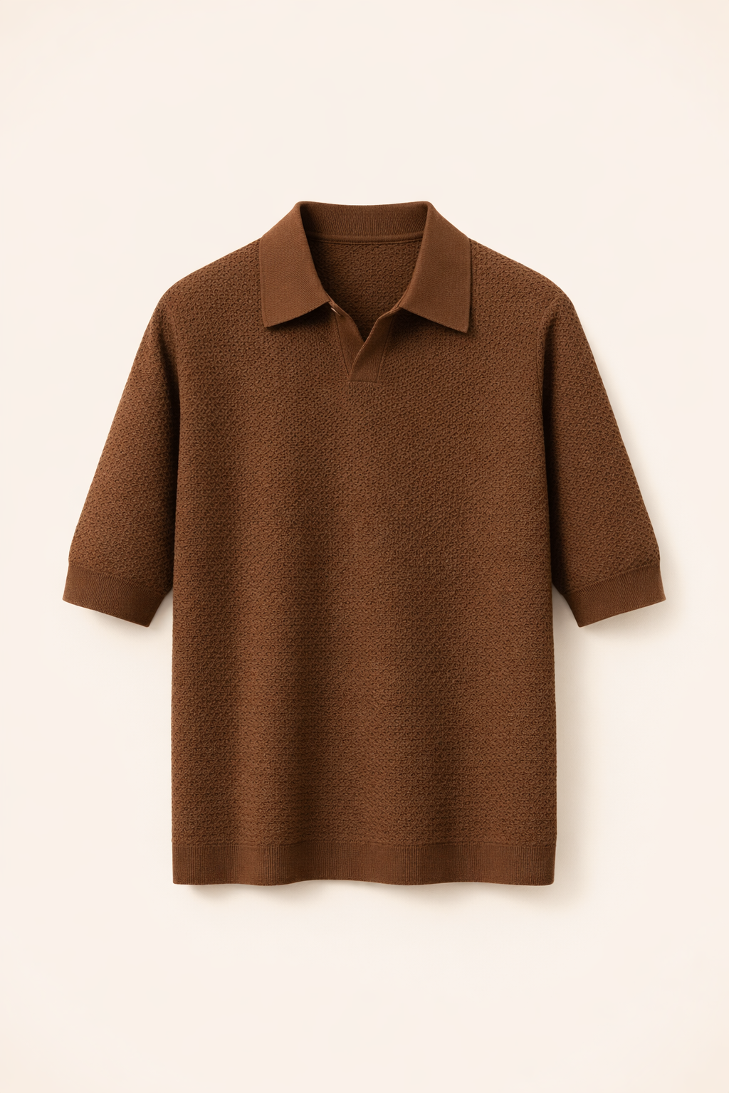 Brown Casuals T-Shirt by SANKI — relaxed fit men's streetwear