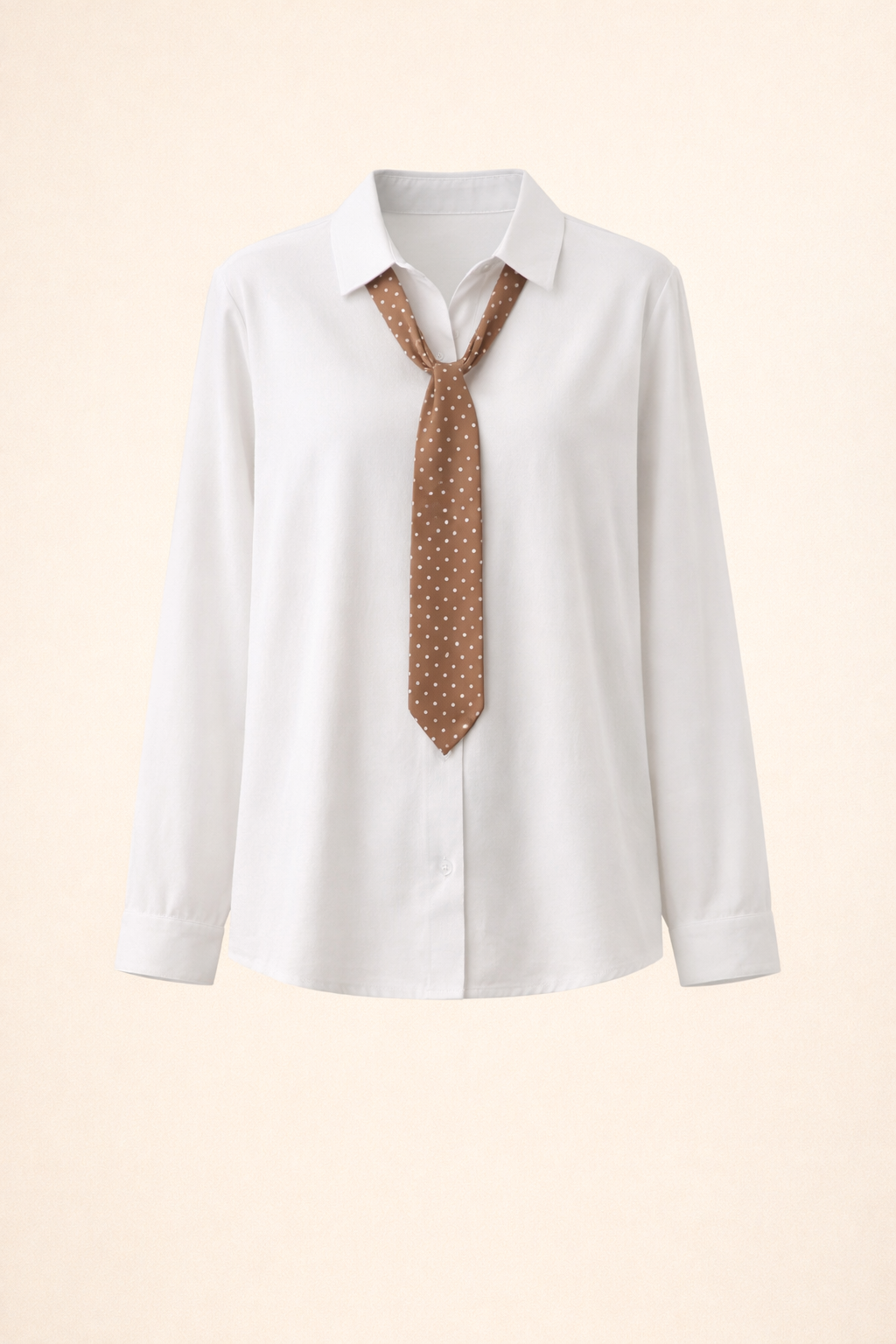 White Casuals Shirt by SANKI — regular fit women's streetwear