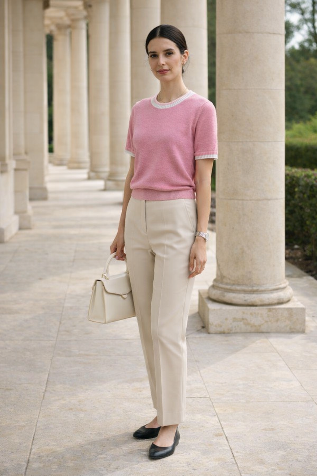 Pink Casuals Top by SANKI women's streetwear