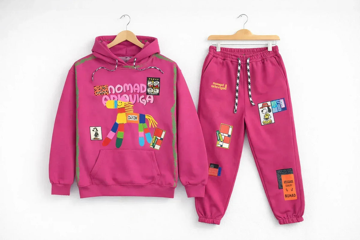 SANKI Nomad Art Drip Co-Ord Set - Sanki