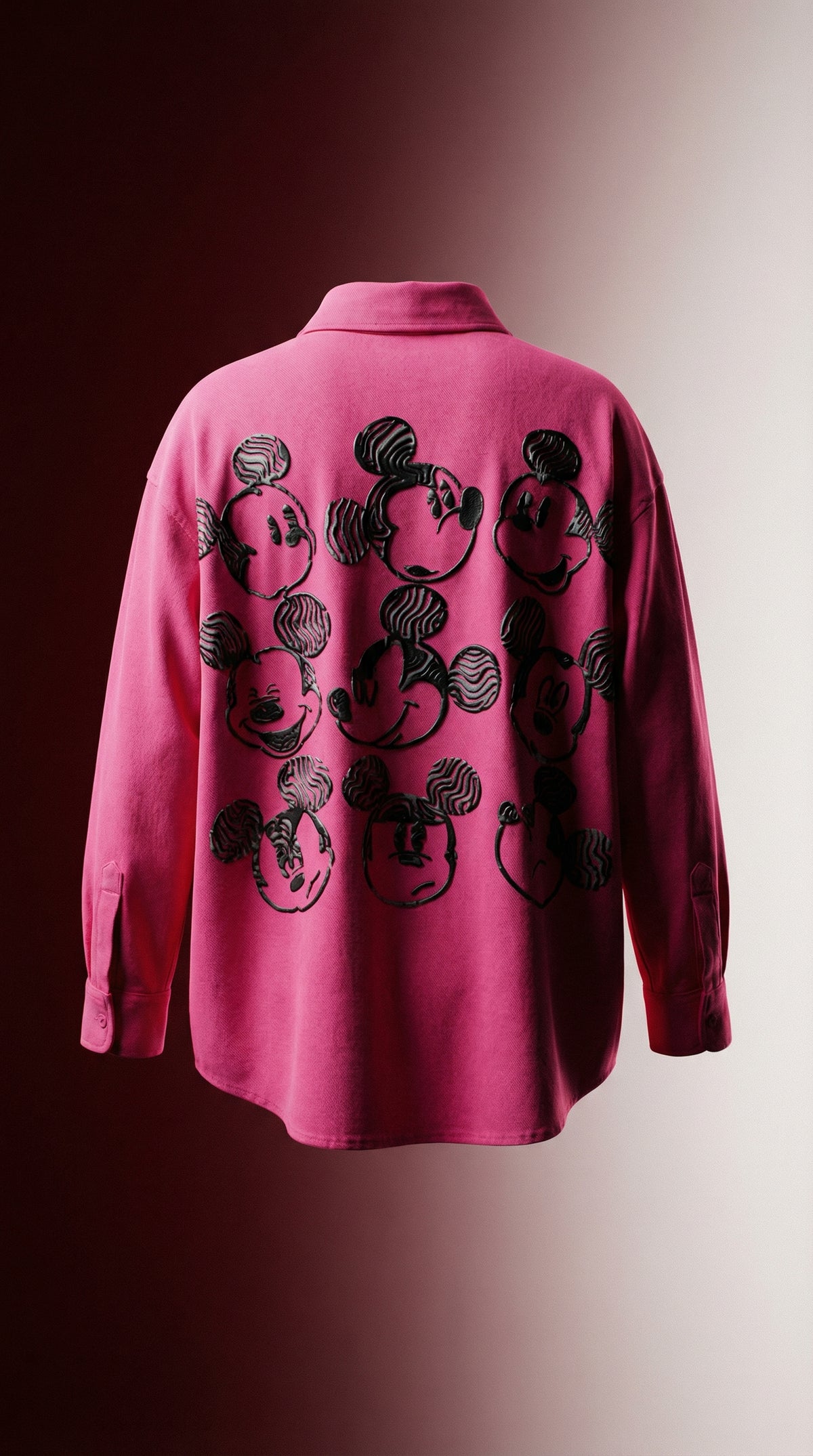 Retro Character Print Oversized Shirt — Premium Streetwear Fit — view 4