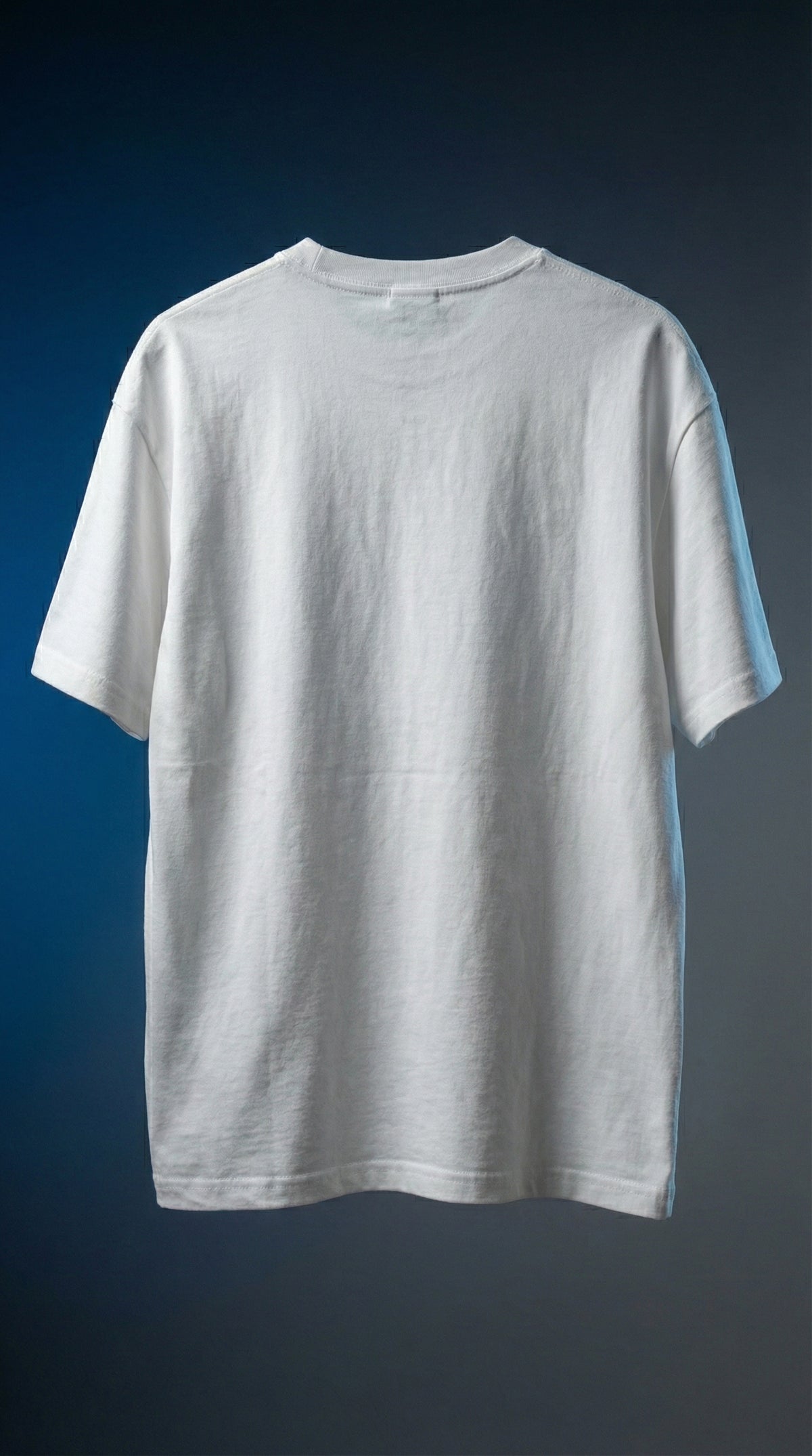 Graphic Character Tee — Oversized White Fit — view 3
