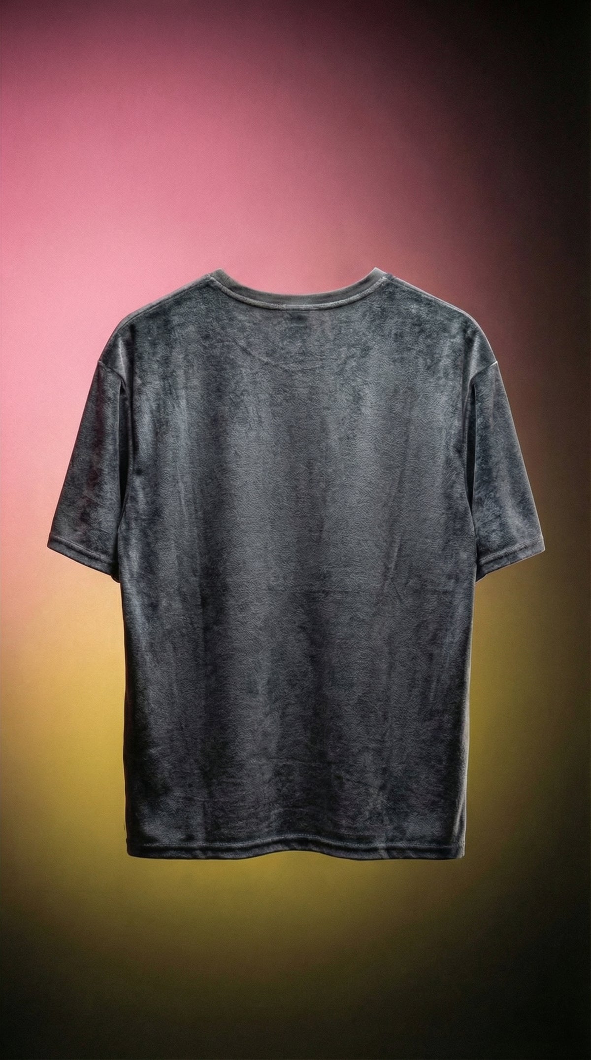 Graphic Cartoon Oversized Tee — Bio-Washed Grey — view 4