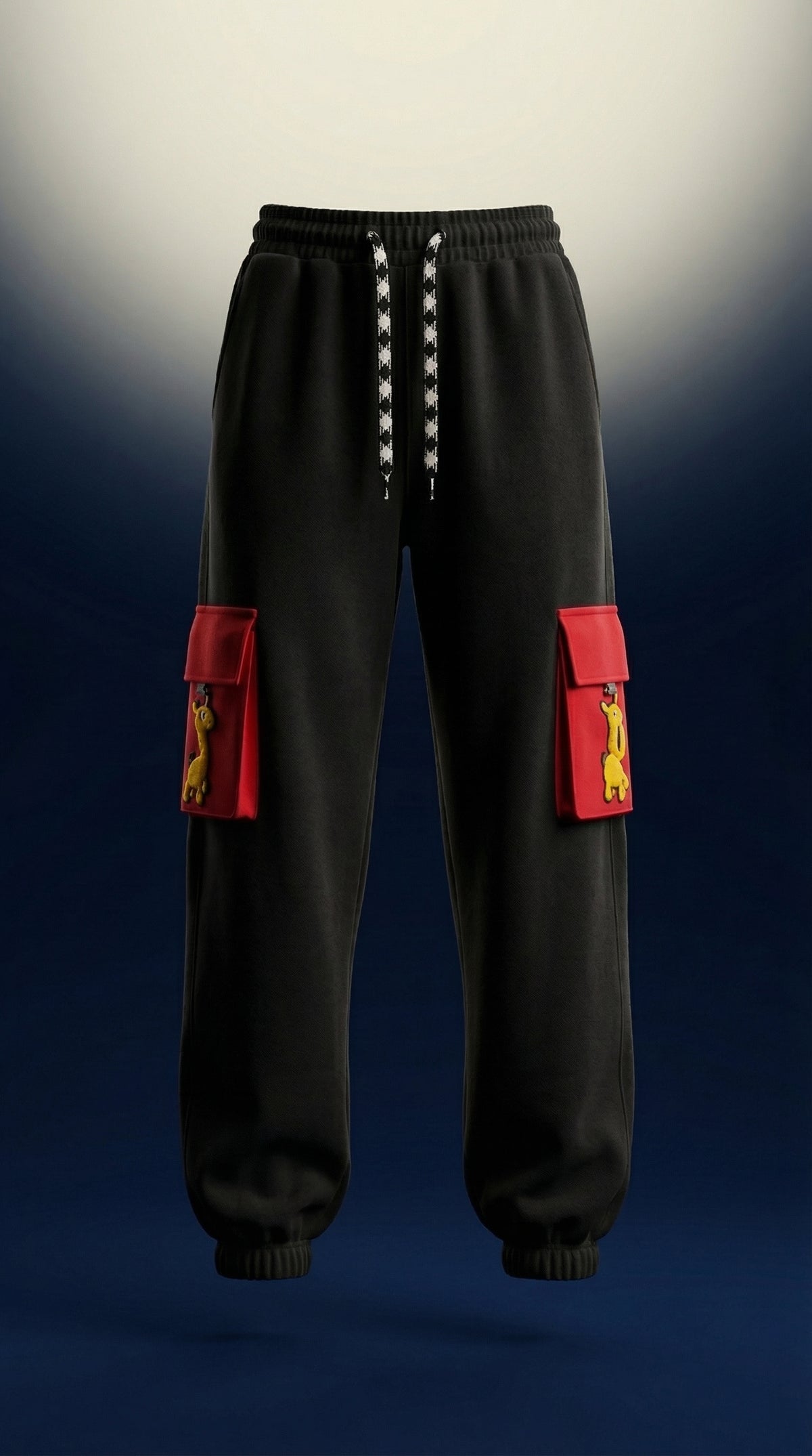 Tapered Track Lower — Elasticated Waist, Soft Fabric — view 4