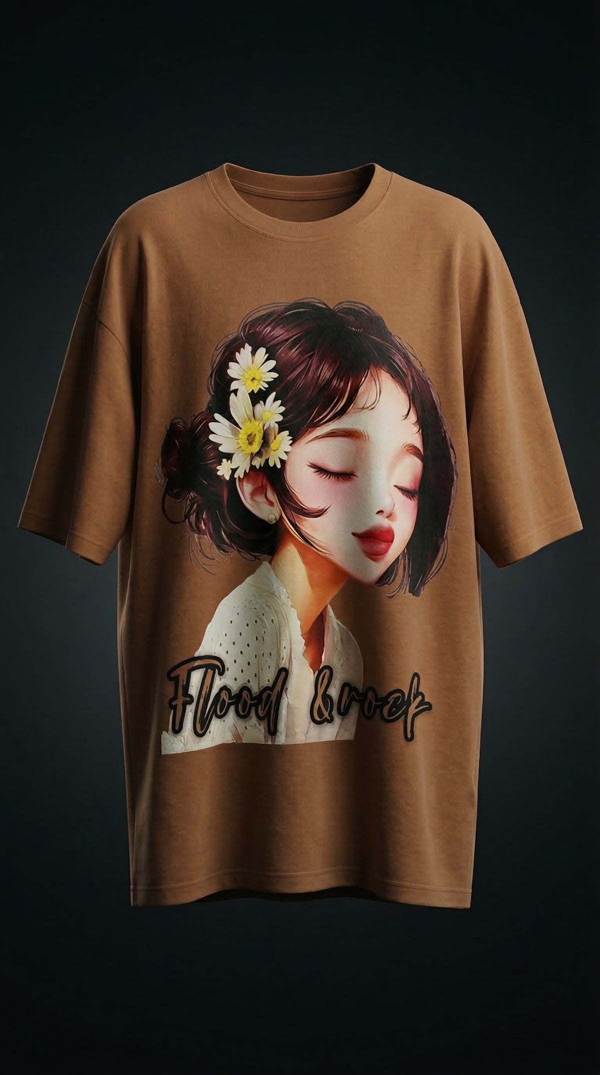 Stay Gorgeous Oversized Tee — Premium Cotton Fit — view 4