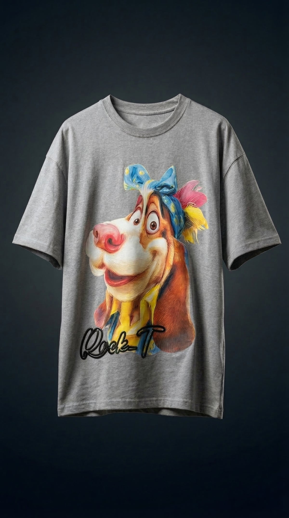 Luxe Street Oversized Tee — Drop-Shoulder Fit — view 3