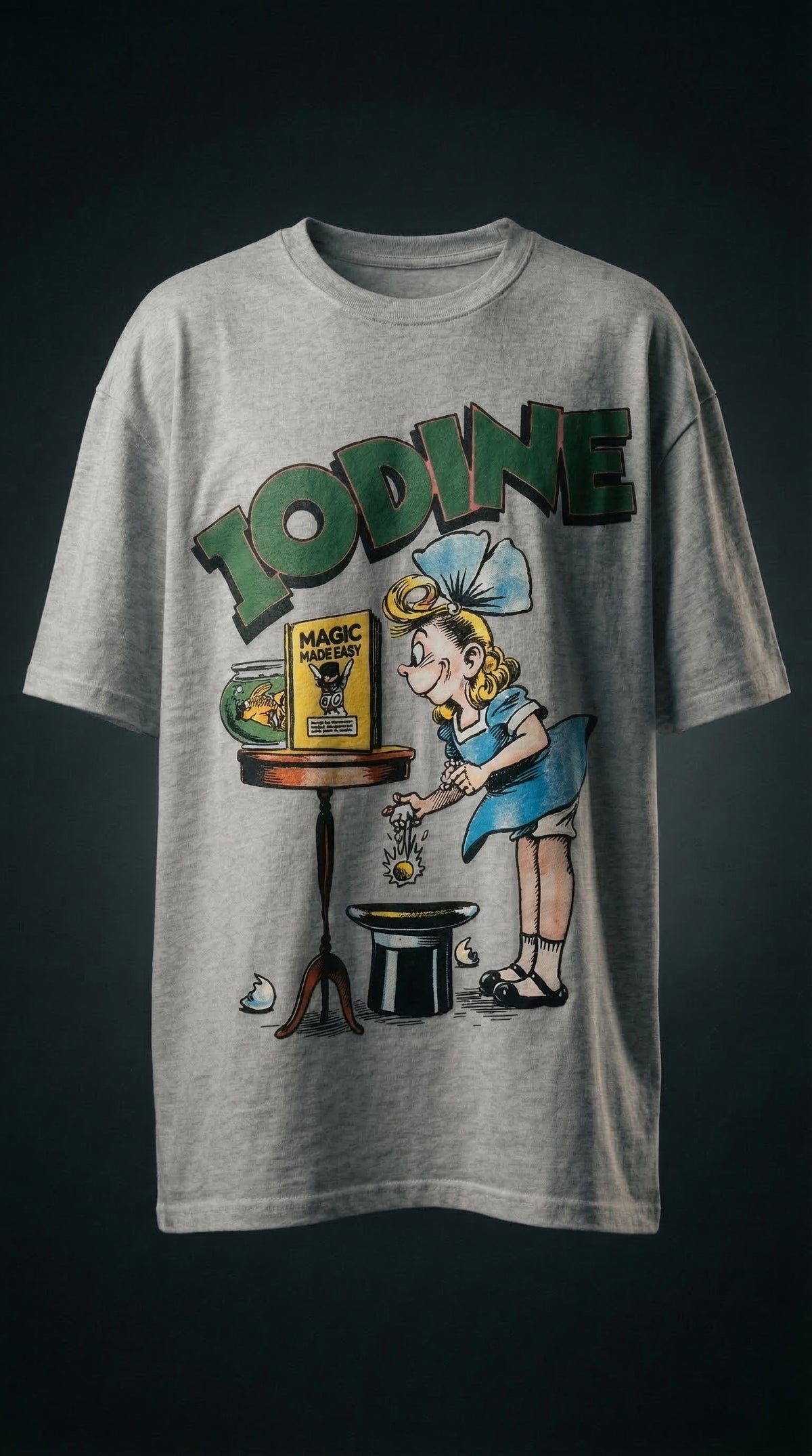 Iodine Graphic Oversized Tee — Drop-Shoulder Fit — view 3