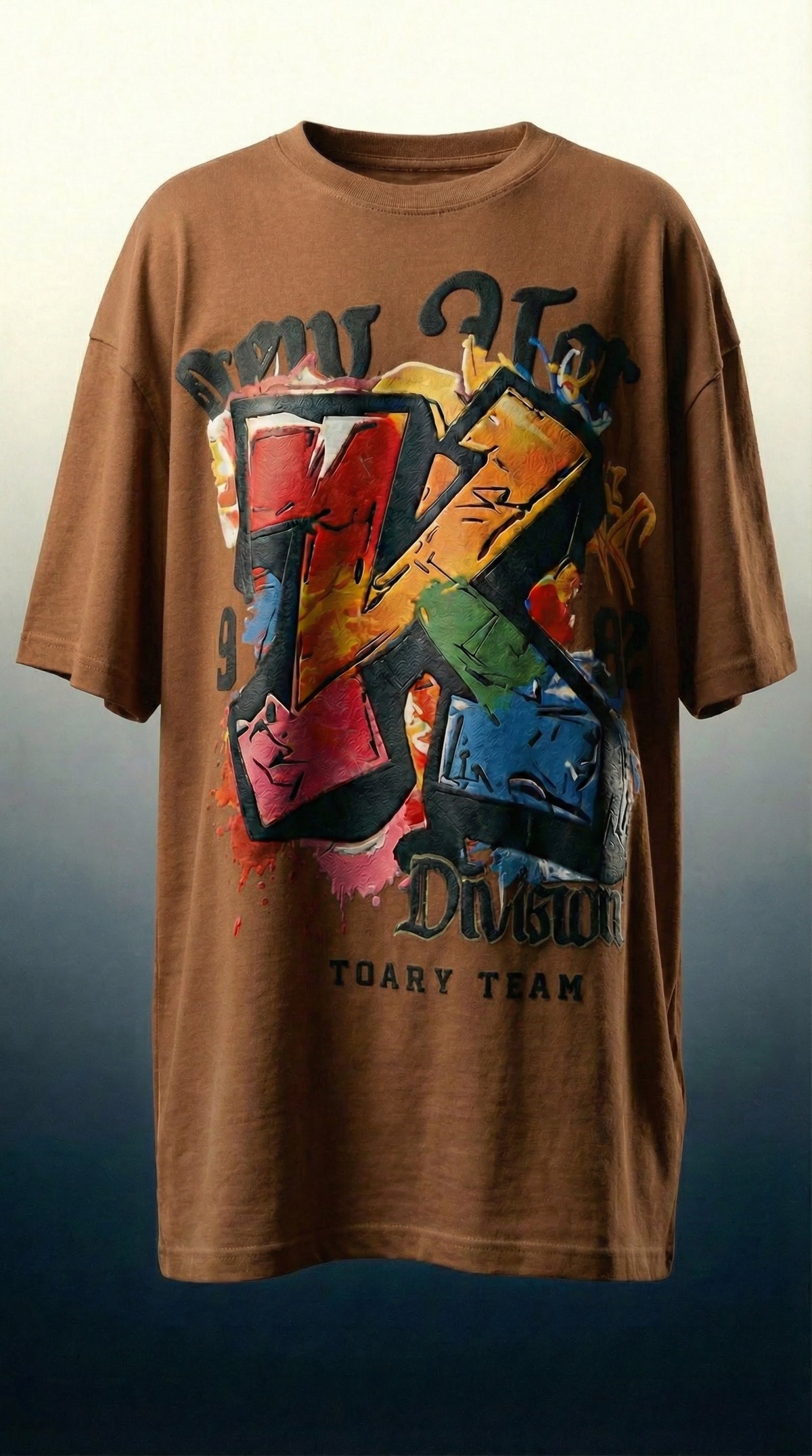Pop Art Drip Oversized Tee — Premium Street Fit — view 5