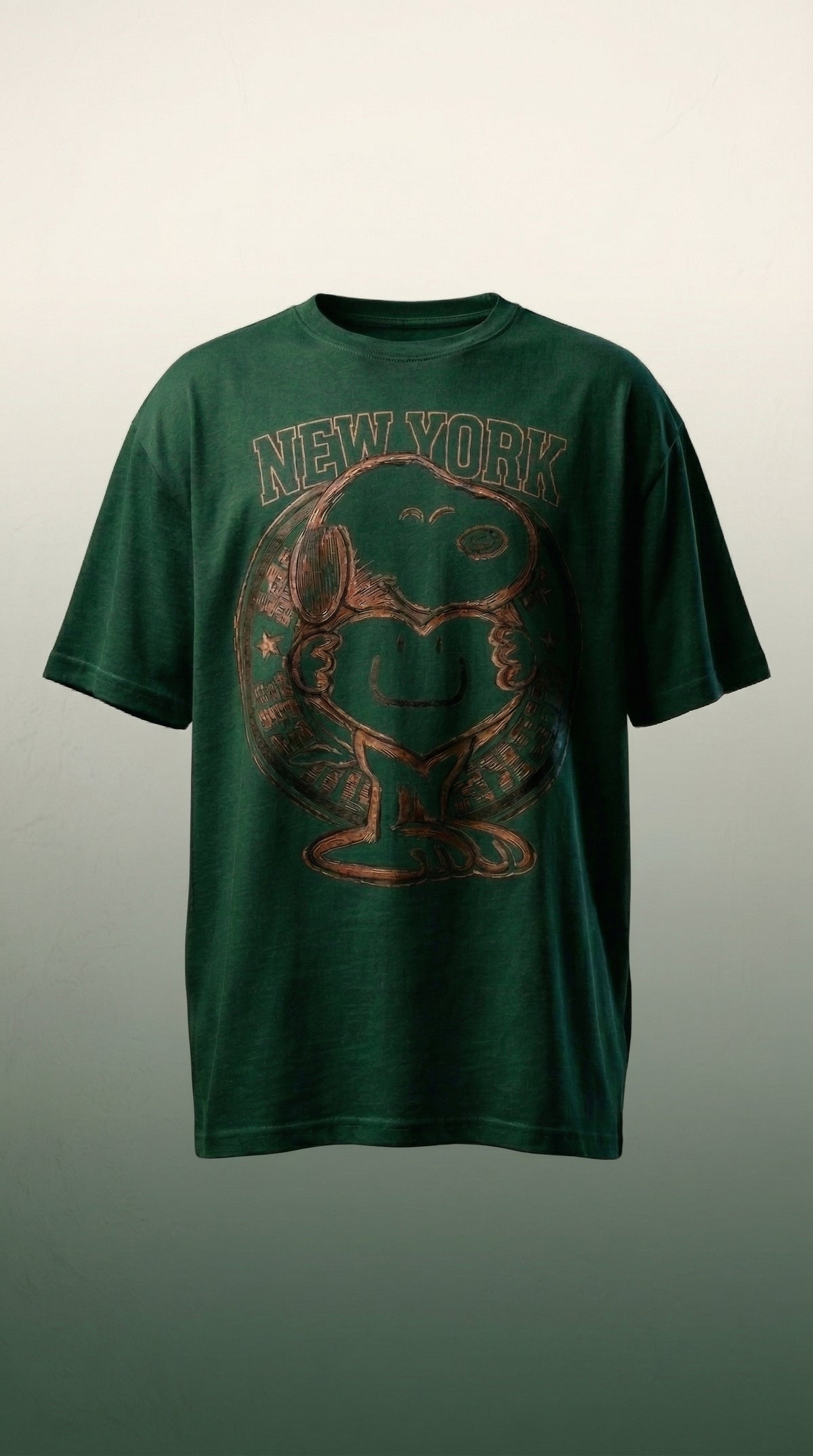 Scholar Dog Oversized Tee — Premium Cotton Drop Shoulder — view 12