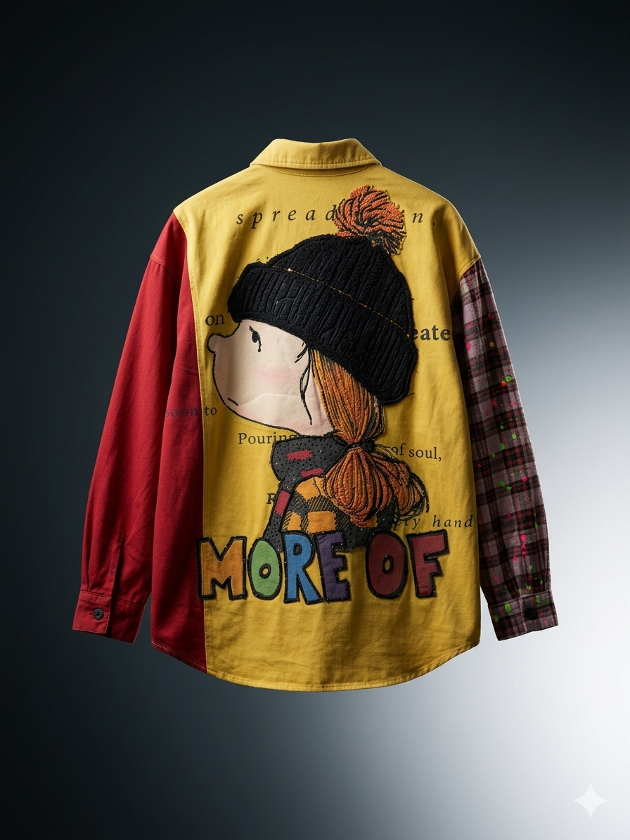Mr. More Oversized Shirt — Universal Fit Casual Shirt — view 2