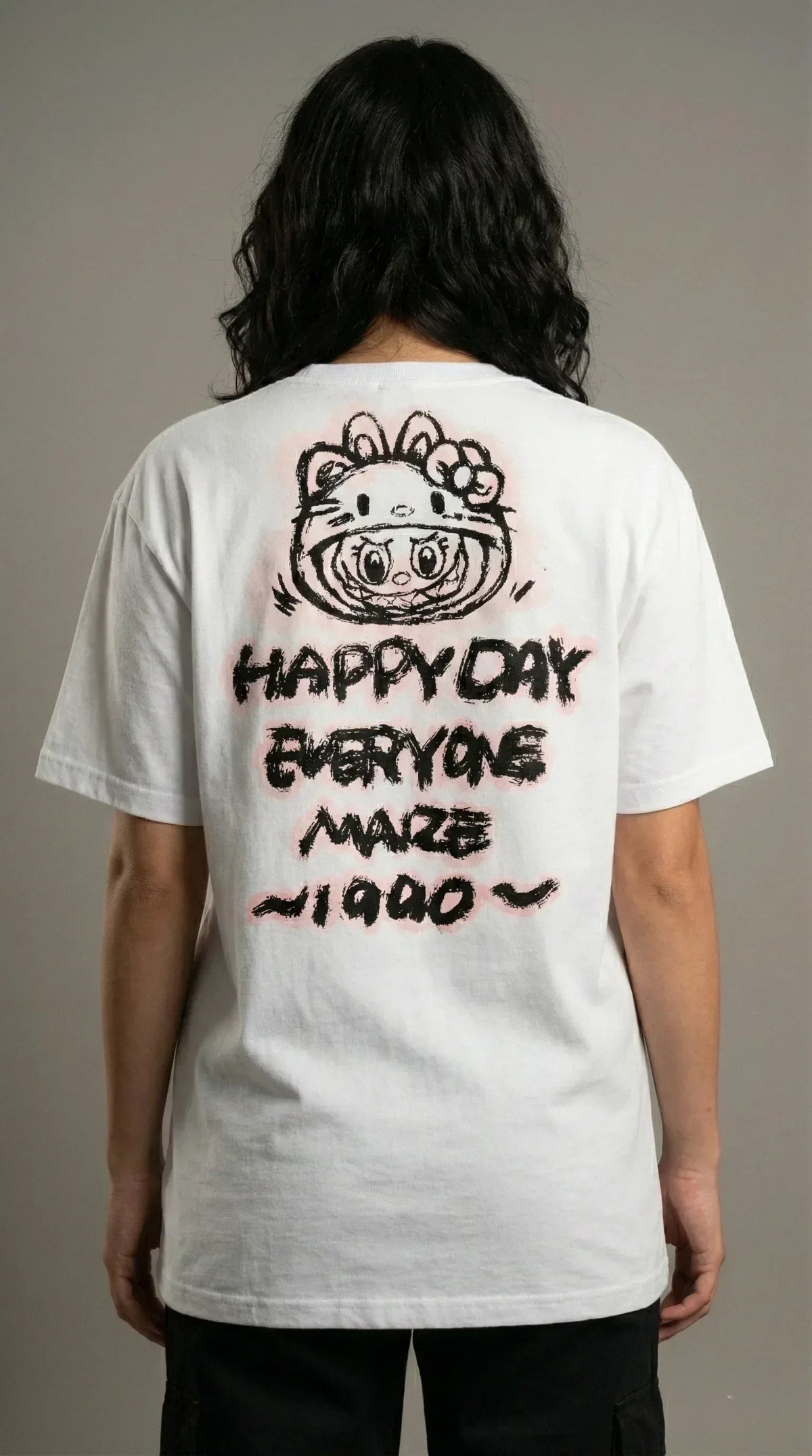 Funky Round Neck T-Shirt - Sanki