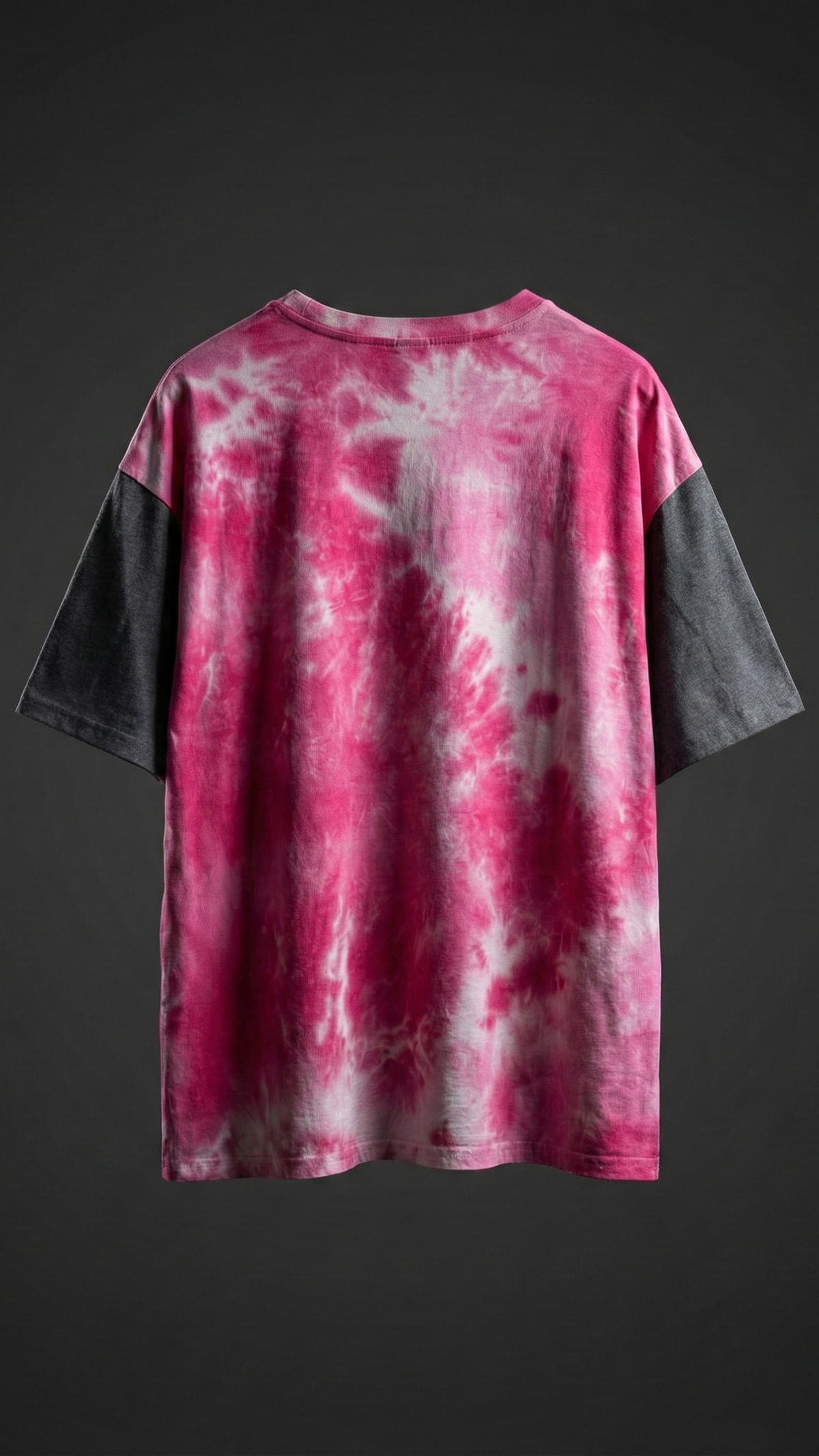 Dual Tone Oversized Tee — Contrast Panel Fit — view 6