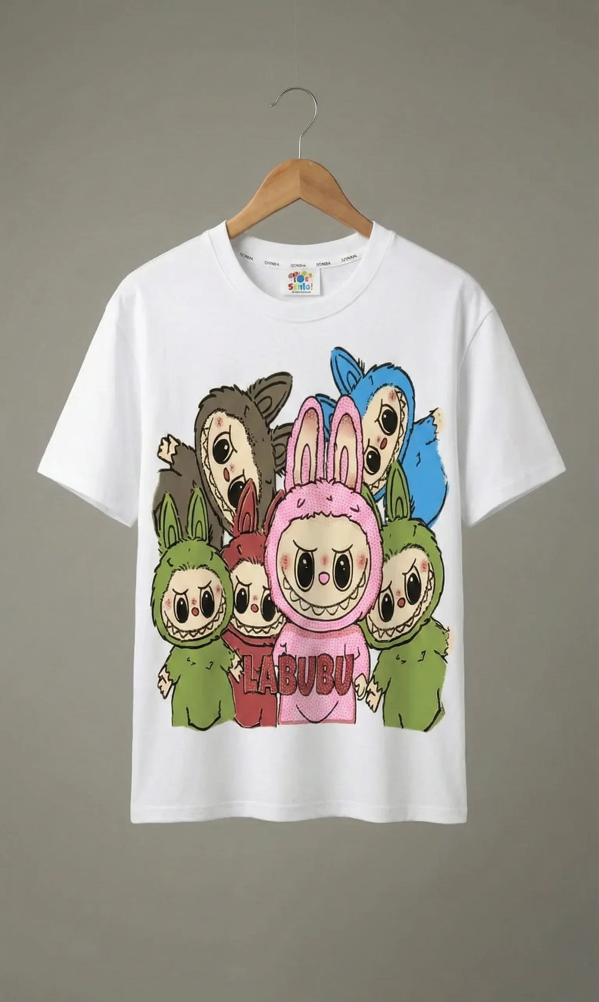 Funky Round Neck T-Shirt - Sanki