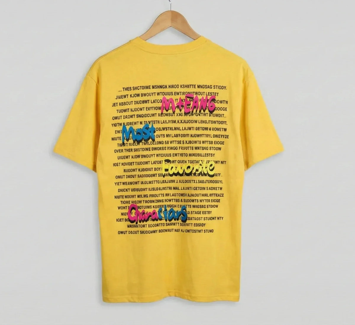 Cartoon Round Neck T-shirt - Sanki