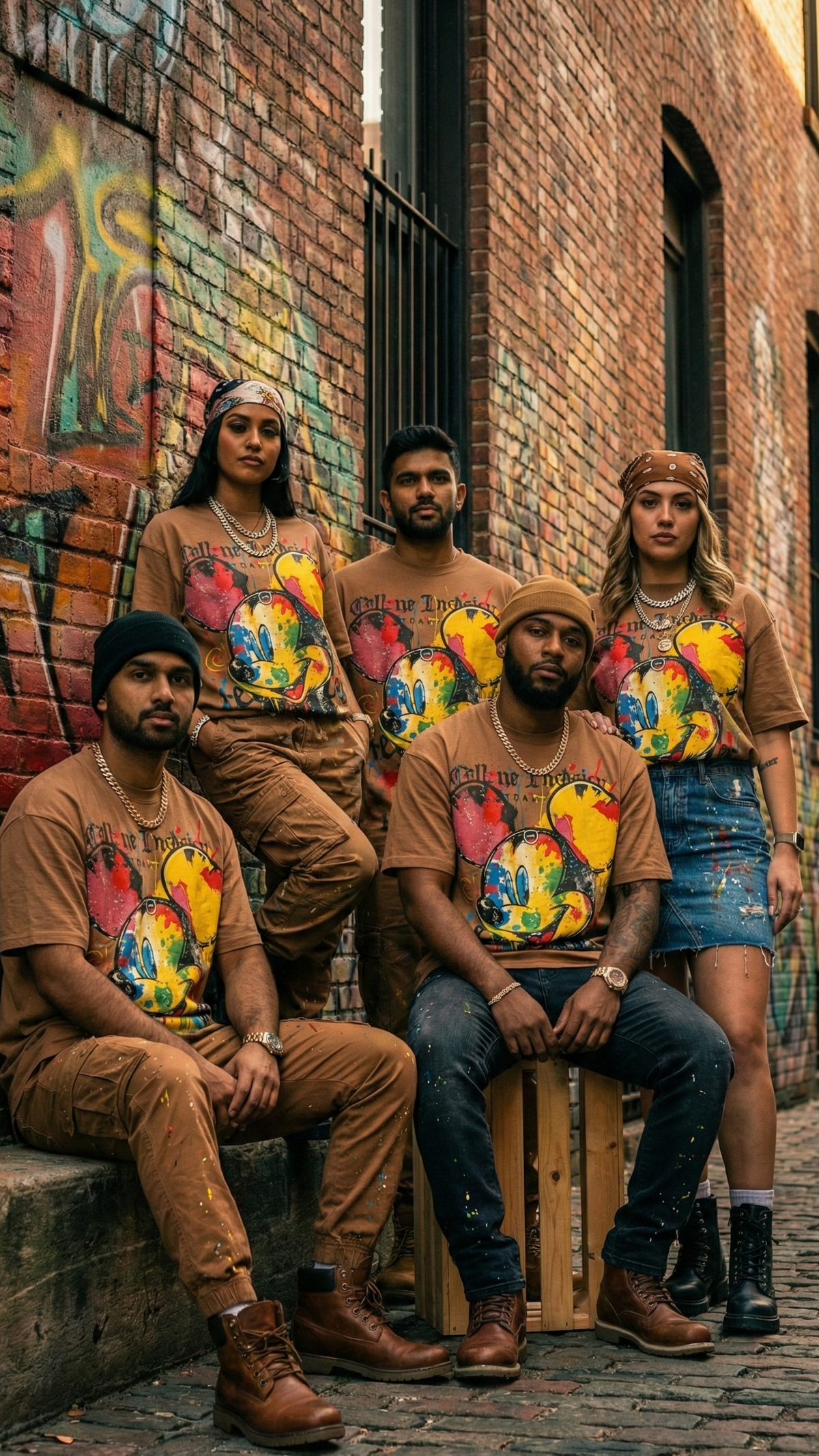 Pop Art Drip Oversized Tee — Premium Street Fit — view 14