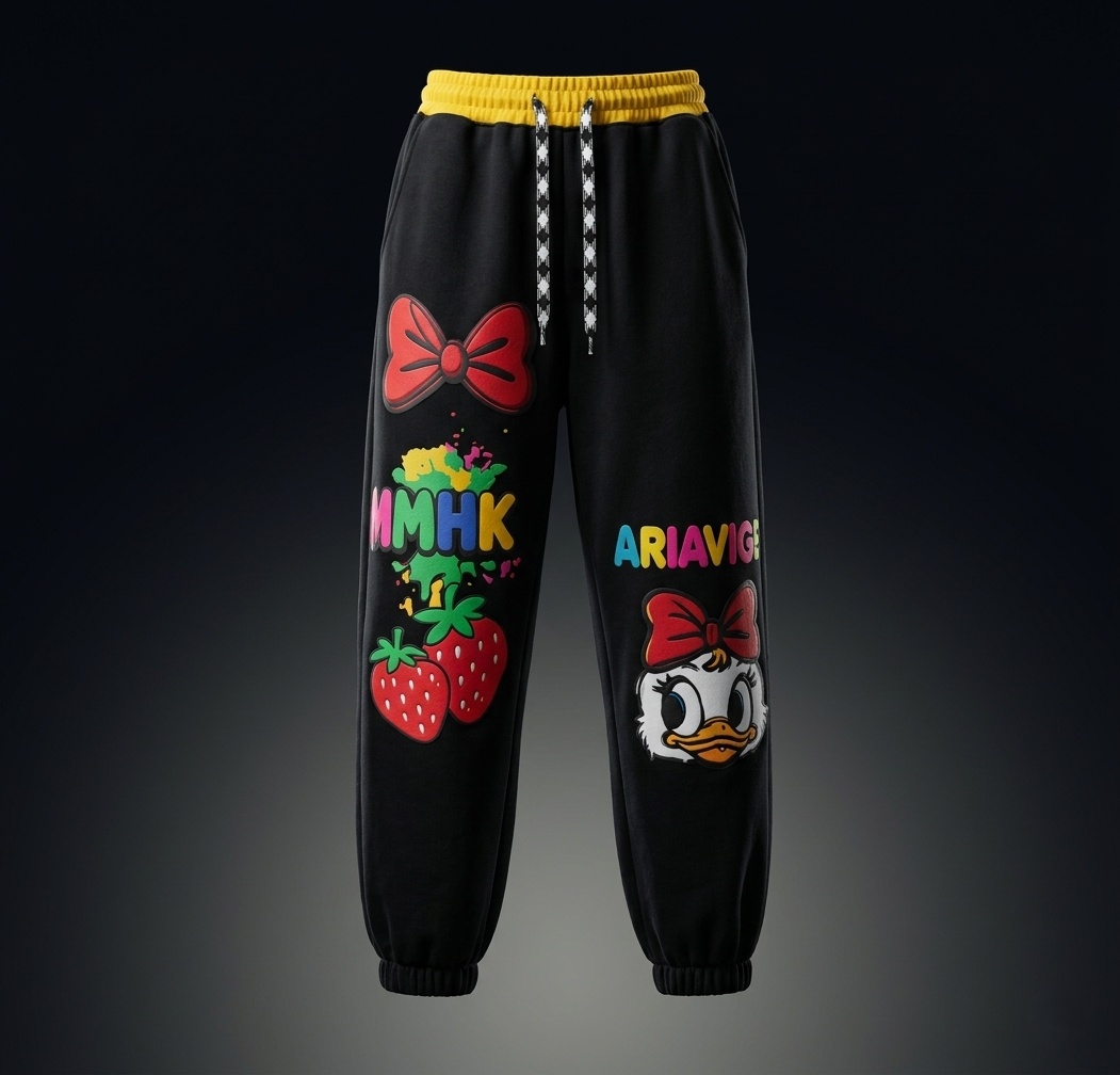 Pookie Toon Lower — Elasticated Waist, Tapered Fit — view 2