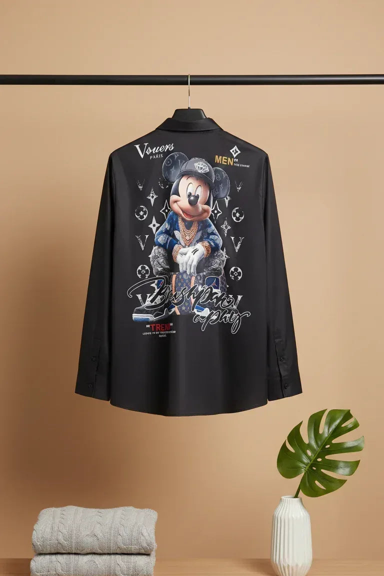 Cartoon Full Sleeve Shirt - Sanki