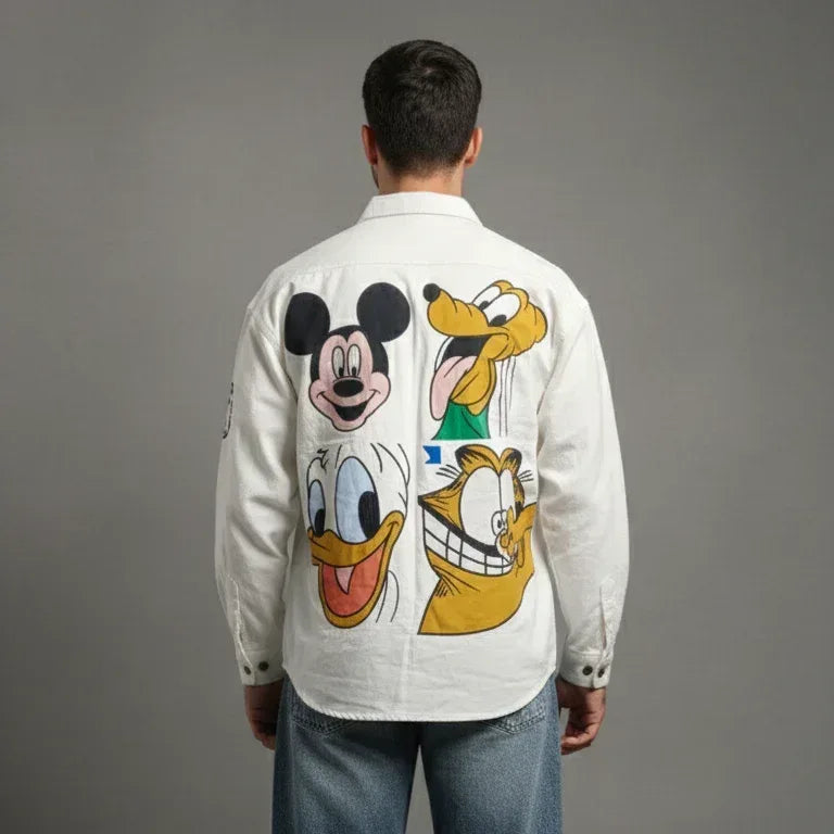 Cartoon Full Sleeve Shirt - Sanki