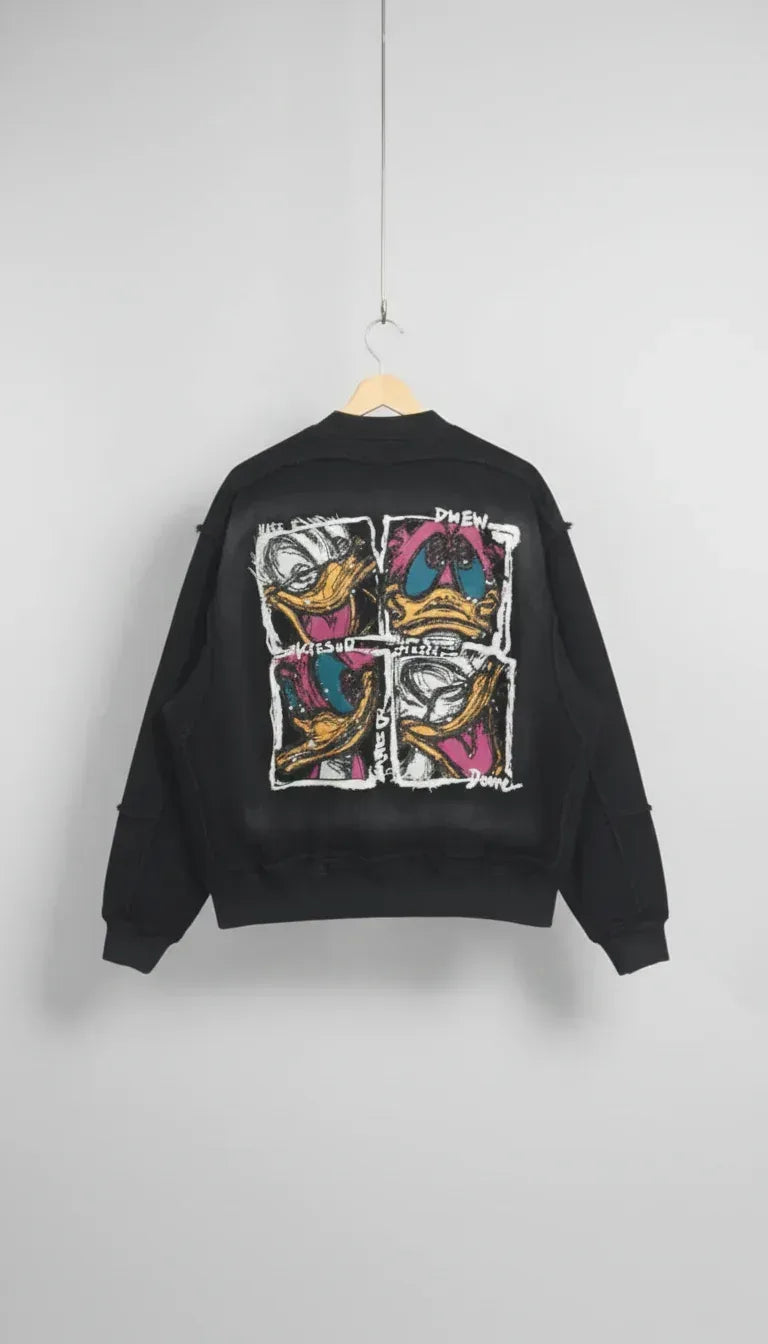 Cartoon Half Sleeve Jacket - Sanki