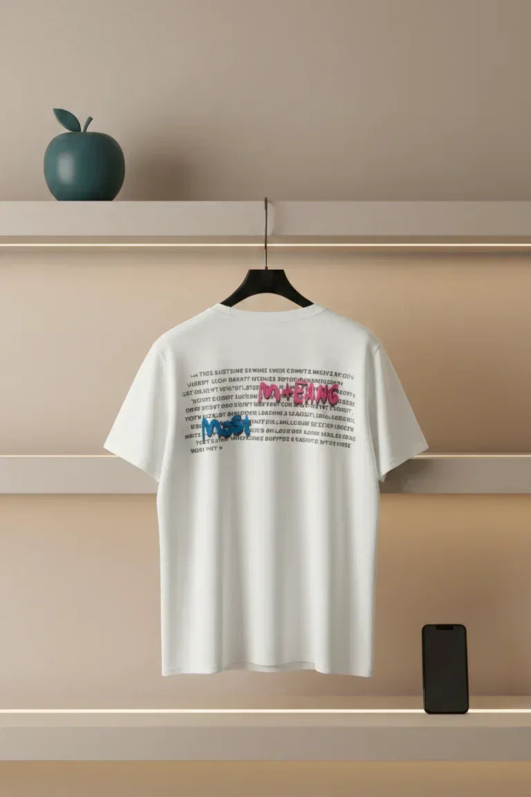 Cartoon Round Neck T-shirt - Sanki