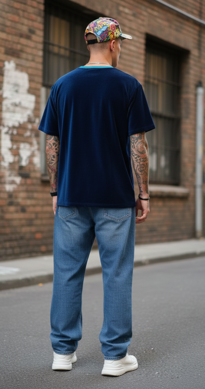 Frozi Graphic Oversized Tee — Premium Heavyweight Cotton — view 2