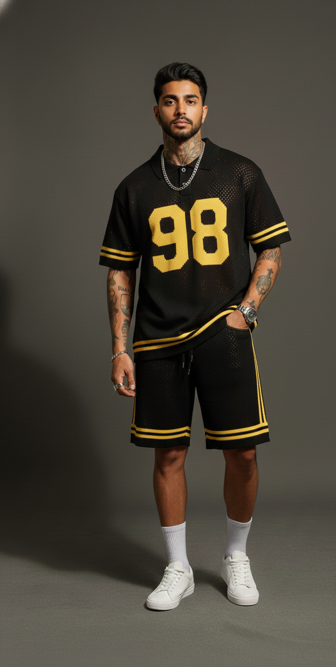 Varsity 98 Co-ord Set — Soft Finish, Relaxed Fit — view 21