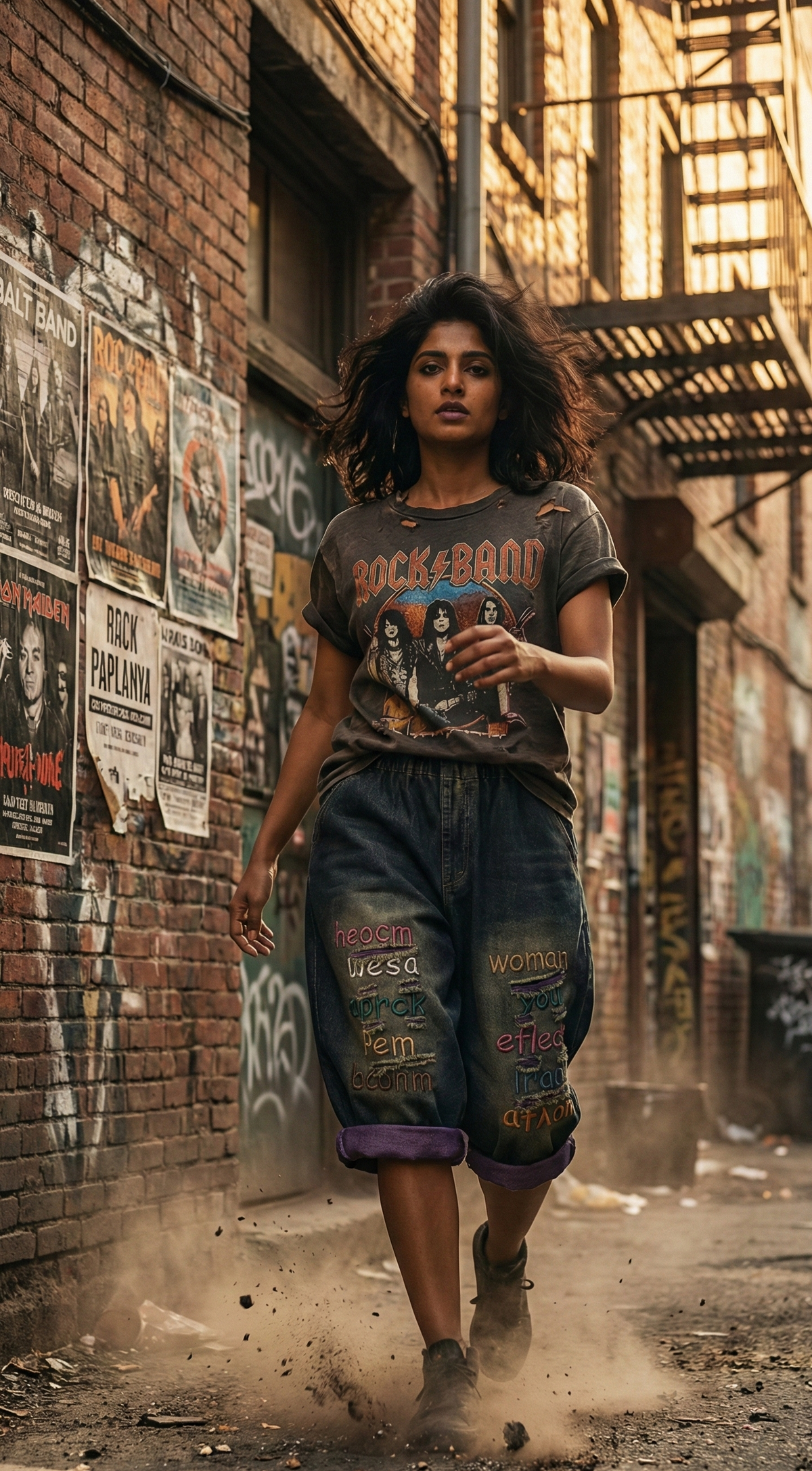 Classic Toon Drop Shorts — Black Relaxed Fit — view 3