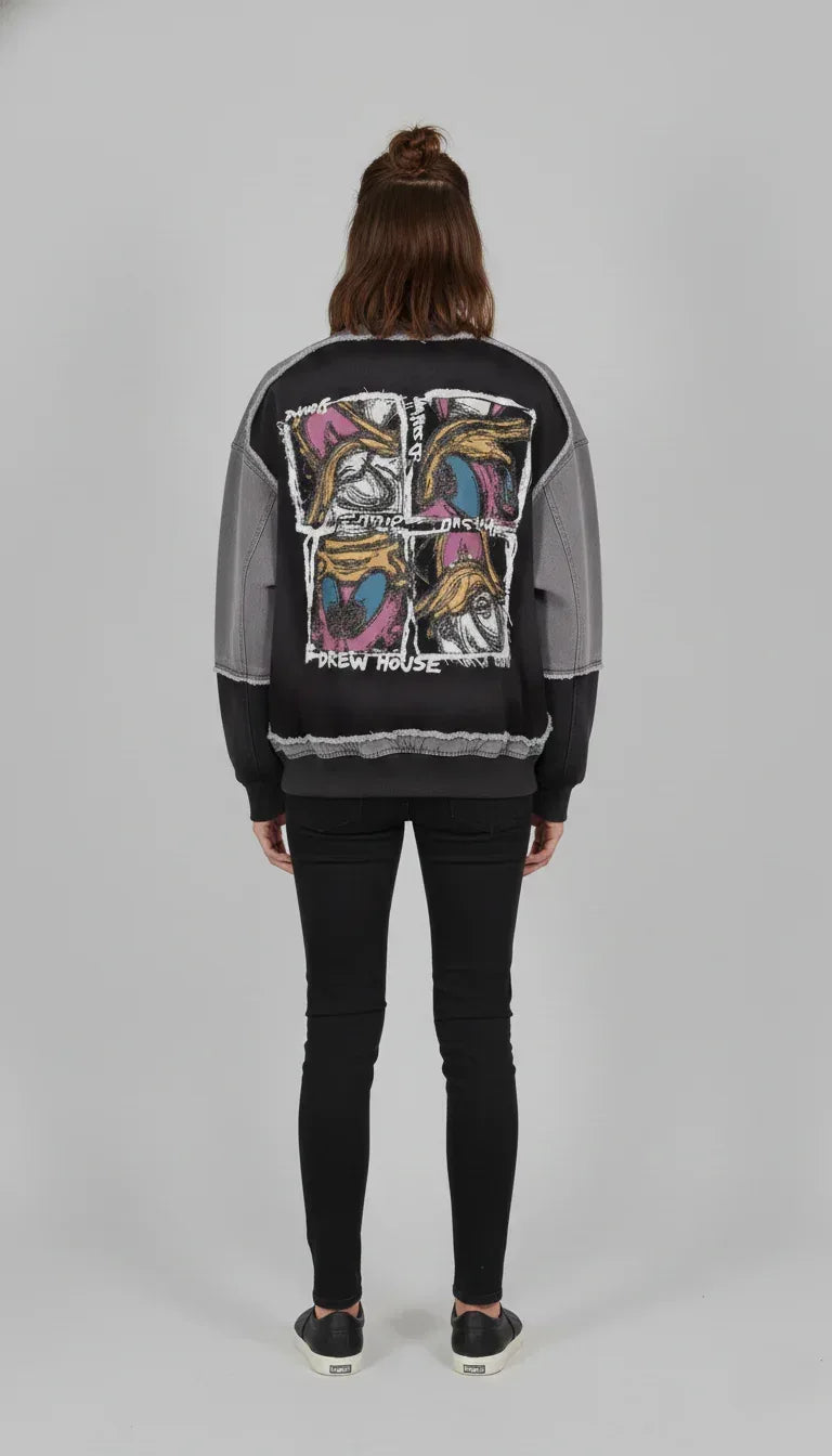 Cartoon Half Sleeve Jacket - Sanki
