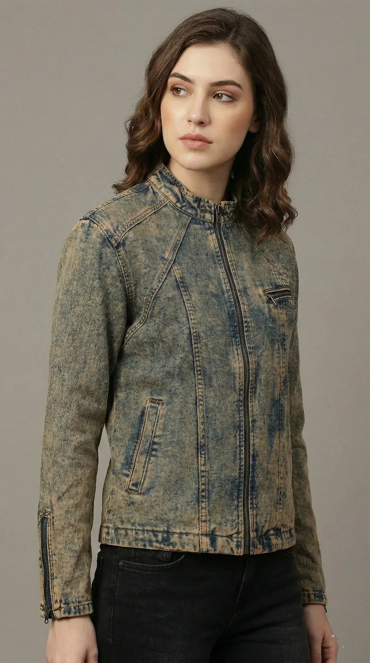Funky Denim Full Sleeve Shirt - Sanki