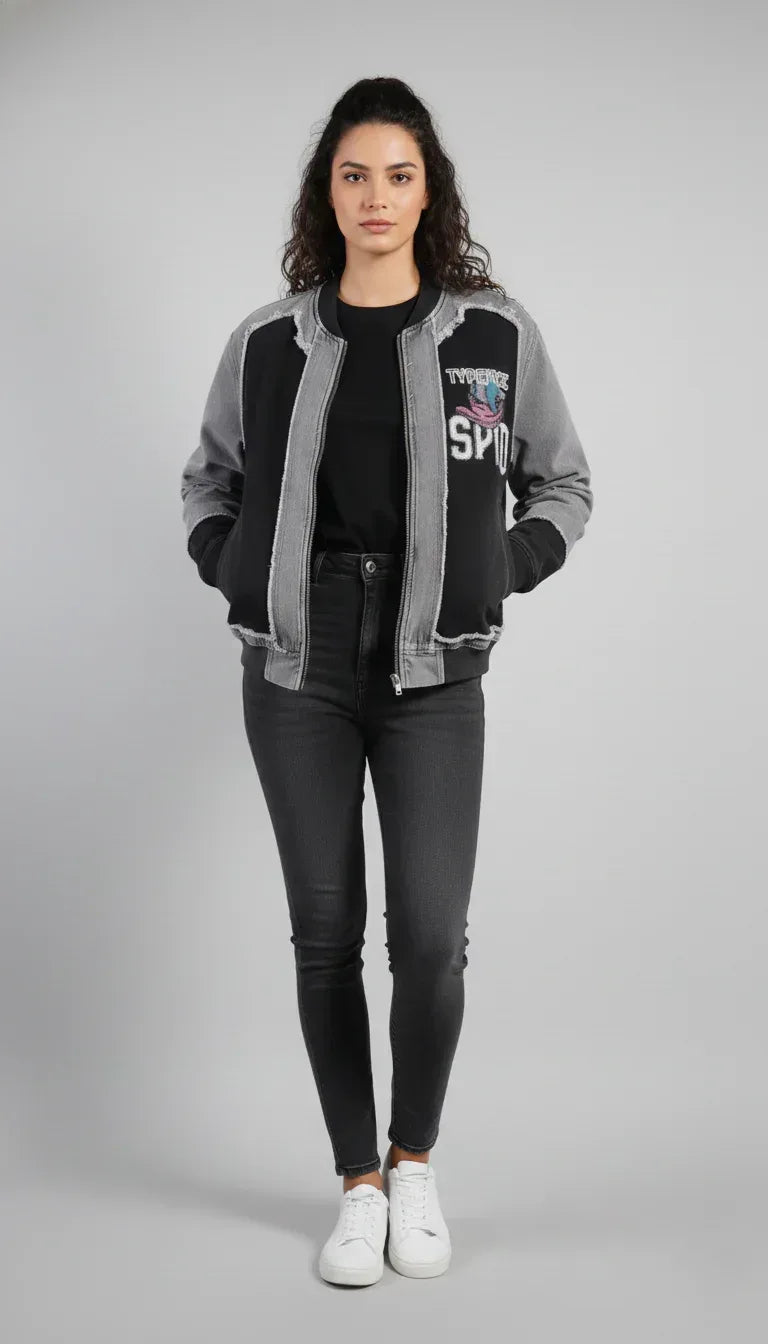 Cartoon Half Sleeve Jacket - Sanki