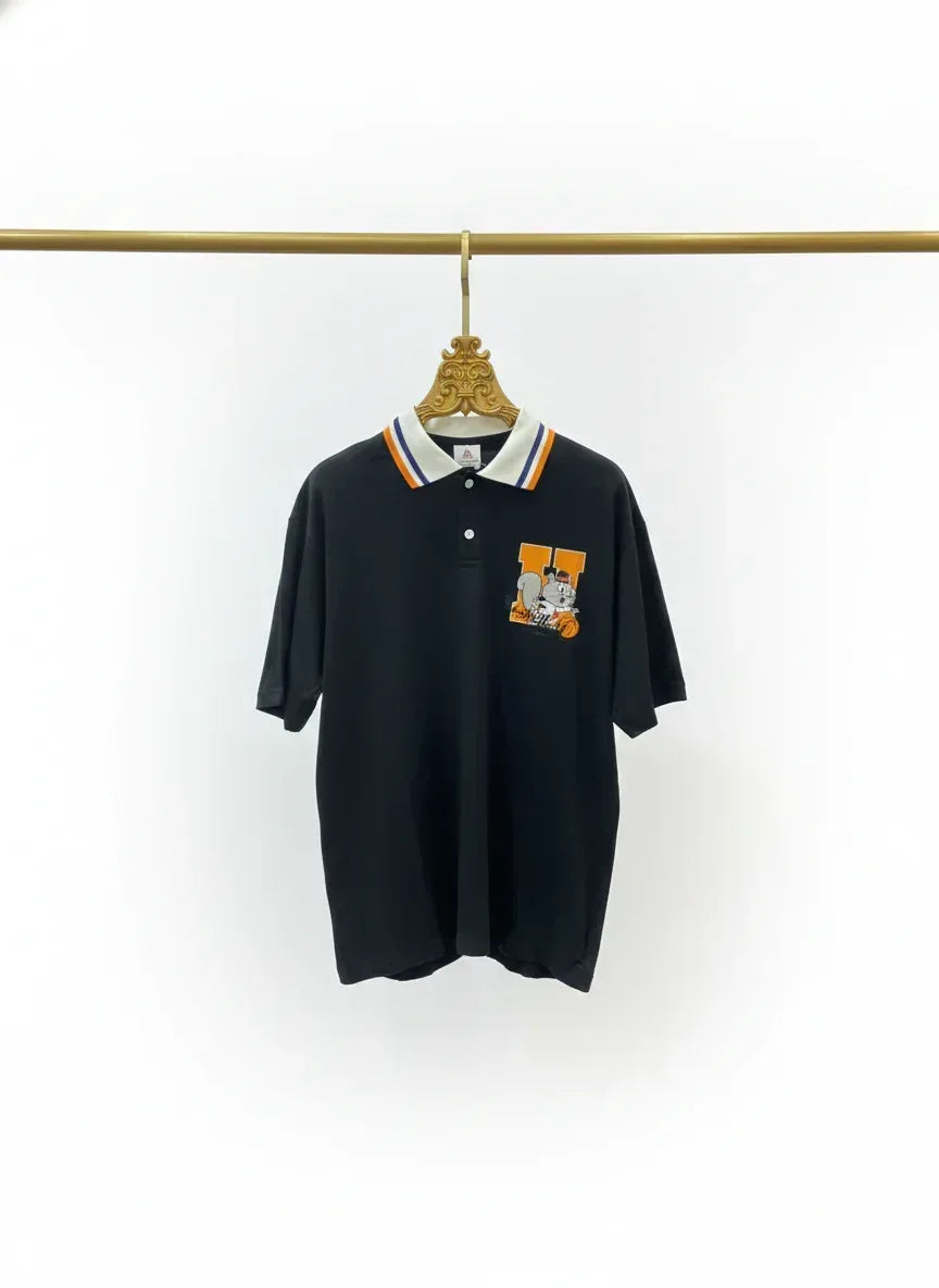 Cartoon Collar T-Shirt - Sanki