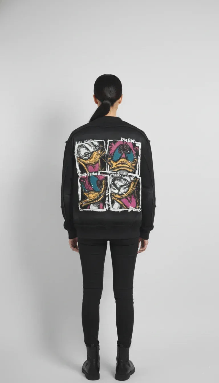 Cartoon Half Sleeve Jacket - Sanki