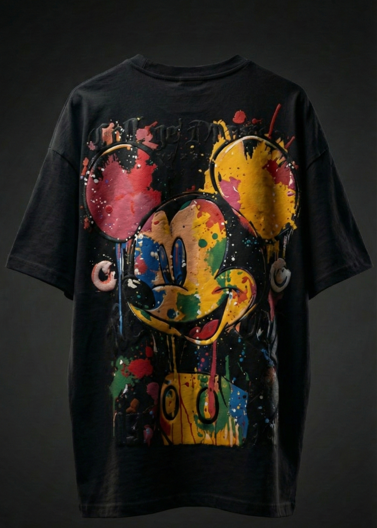 Pop Art Drip Oversized Tee — Premium Street Fit — view 3
