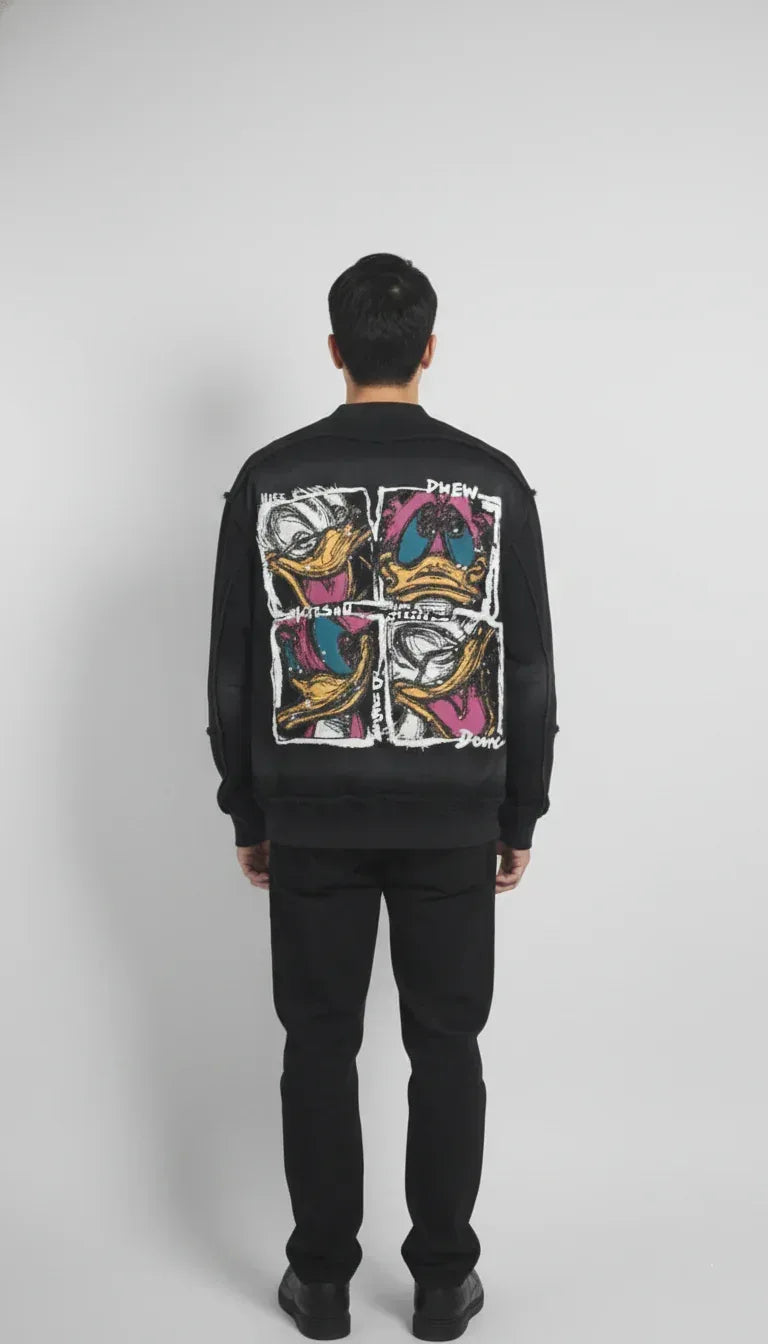 Cartoon Half Sleeve Jacket - Sanki