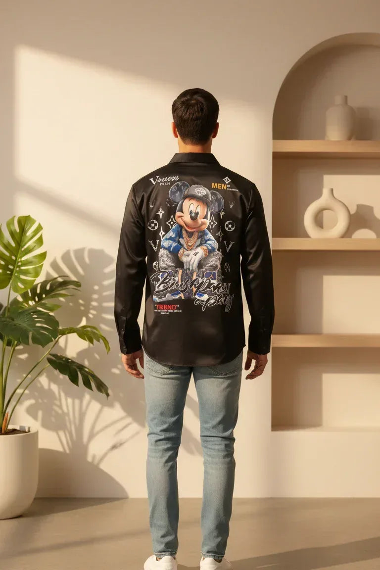 Cartoon Full Sleeve Shirt - Sanki