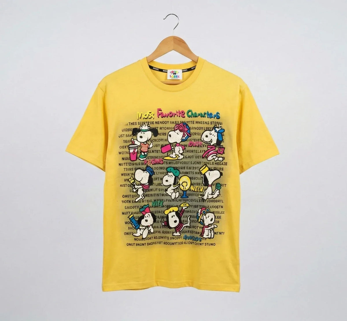 Cartoon Round Neck T-shirt - Sanki
