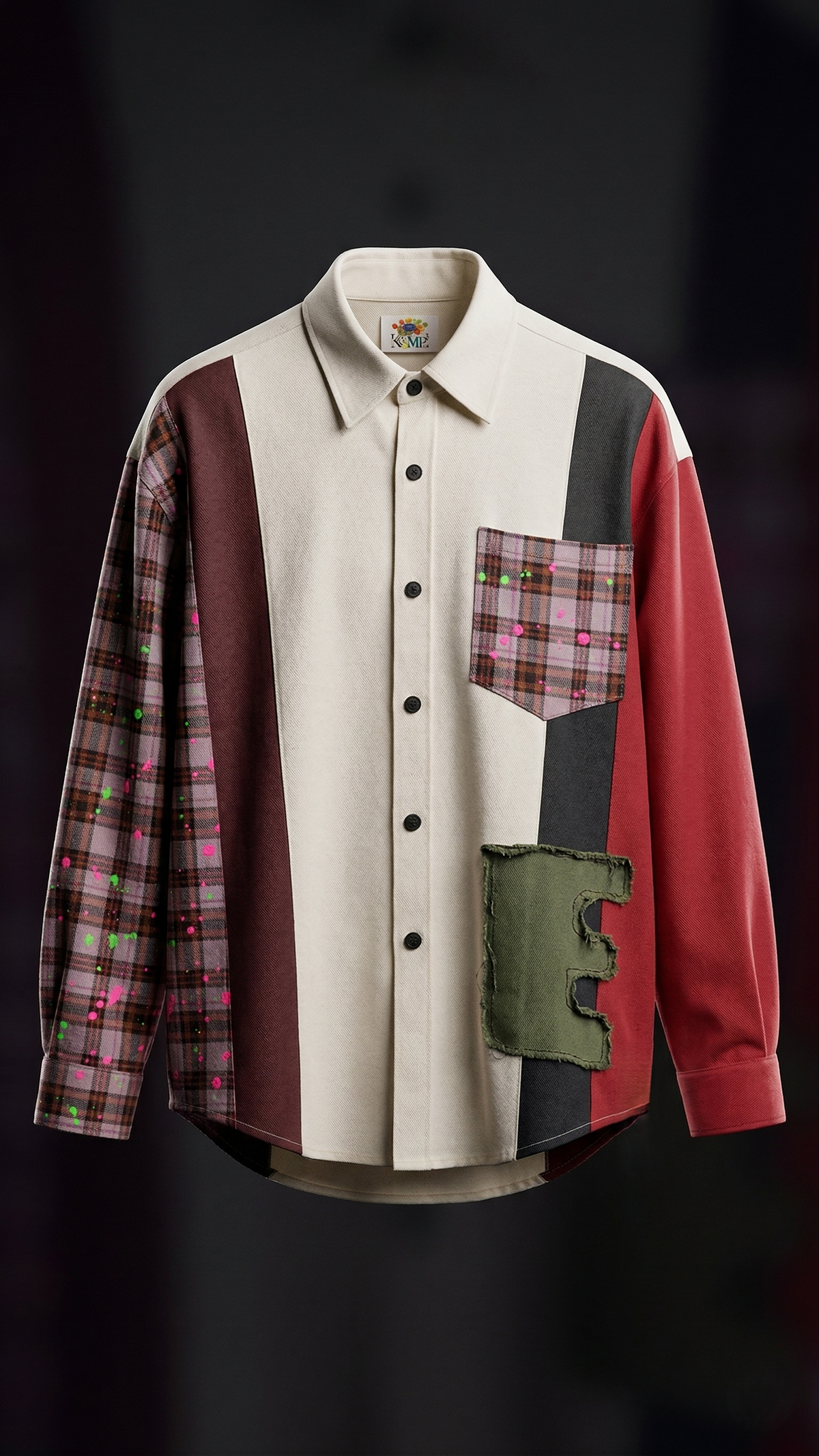 Mr. More Oversized Shirt — Universal Fit Casual Shirt — view 5