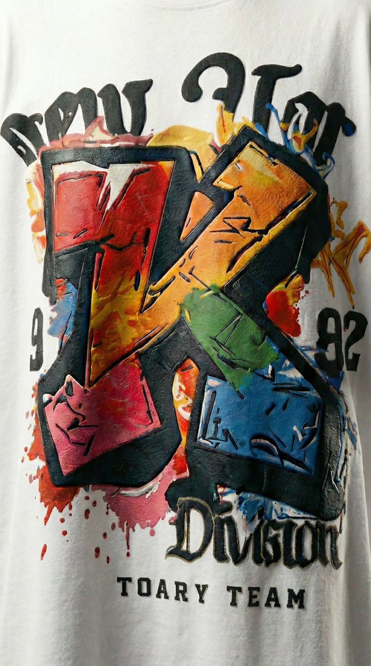 Pop Art Drip Oversized Tee — Premium Street Fit — view 9