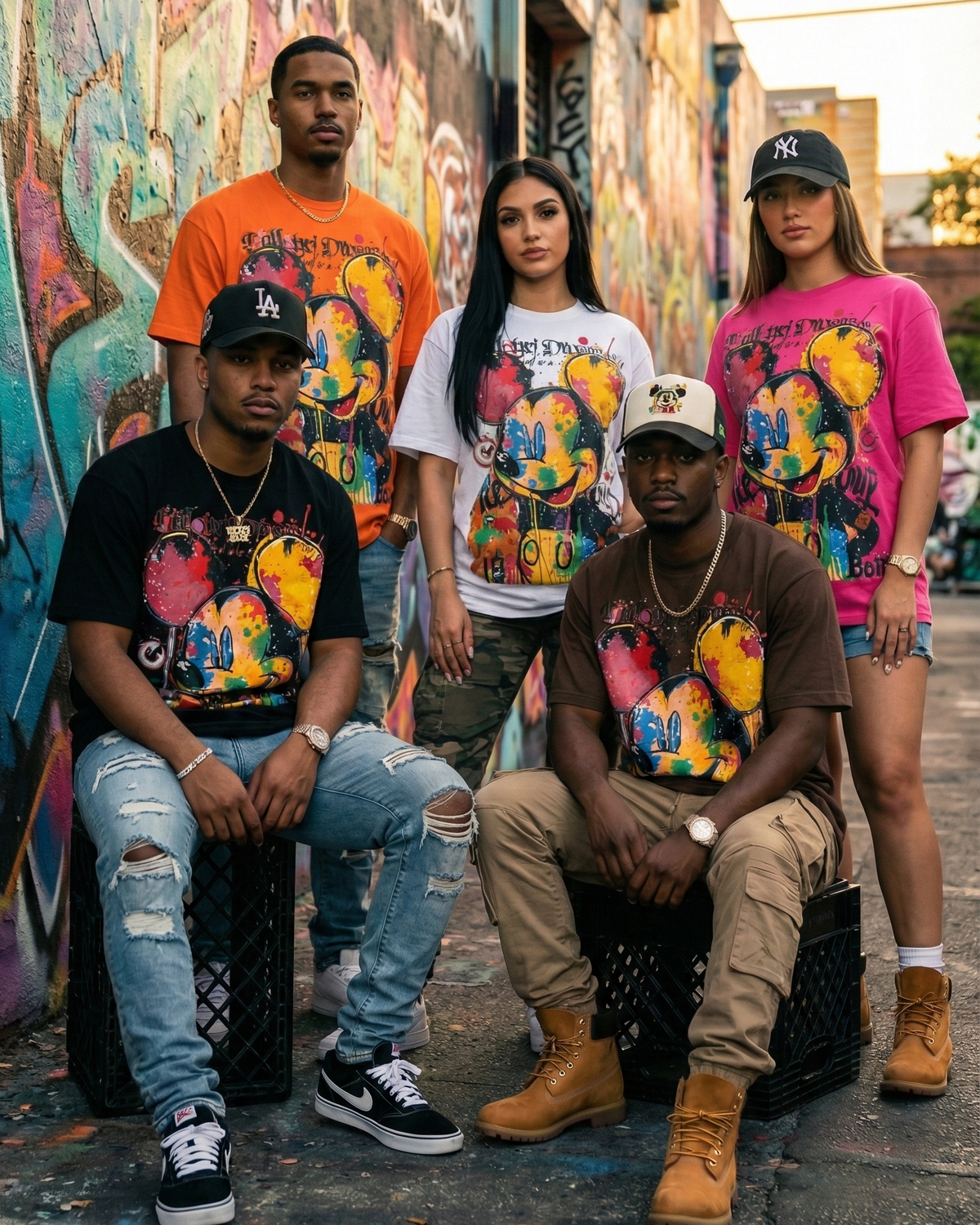 Pop Art Drip Oversized Tee — Premium Street Fit — view 15