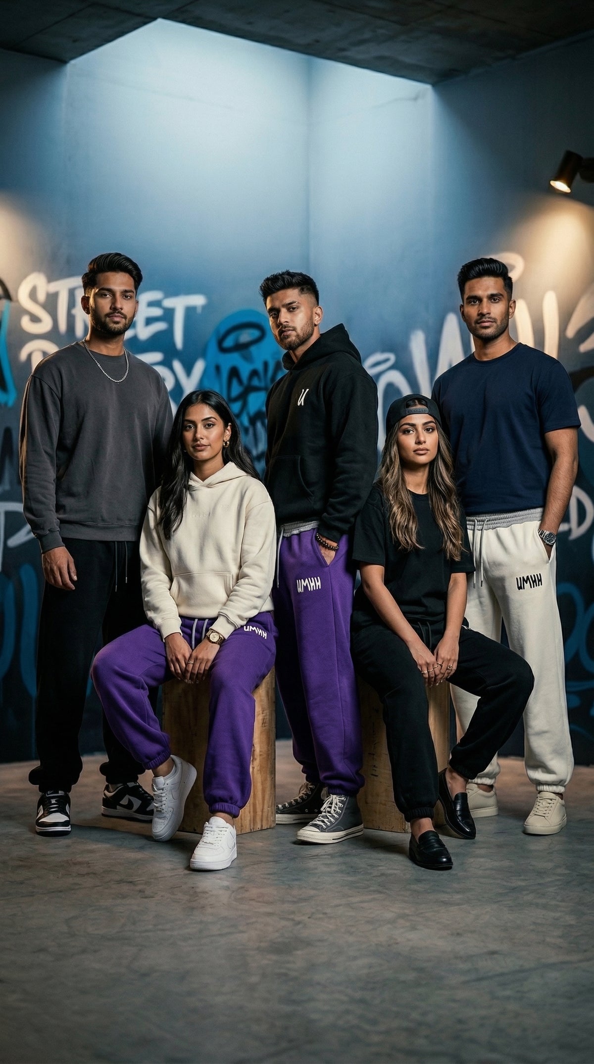 Just Like UMhh Lower — Tapered Fit Elasticated Joggers — view 10